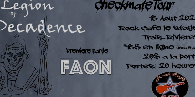 Legion Of Decadence avec Faon
