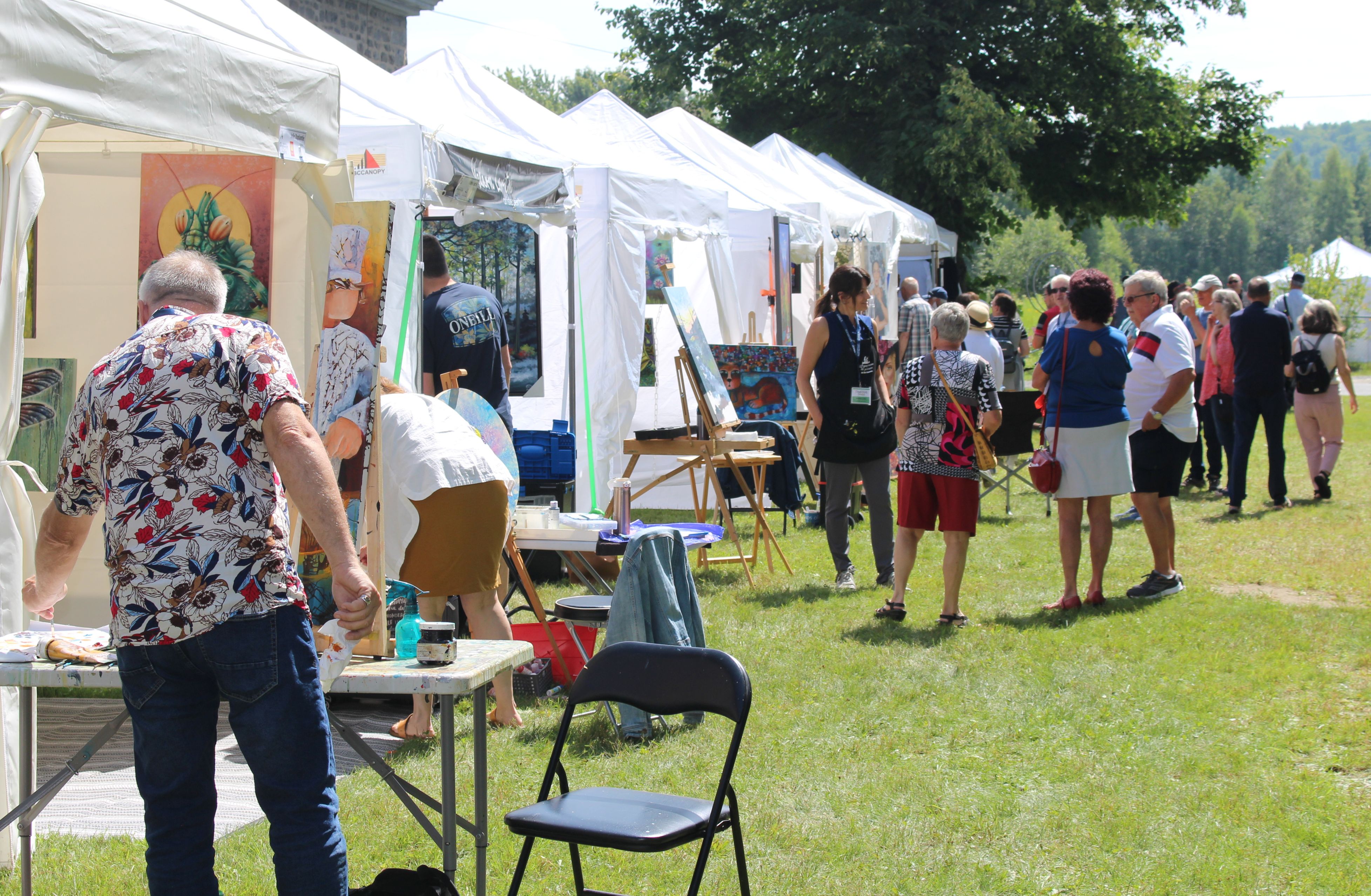 Rendez-vous des peintres de Sainte-Flore