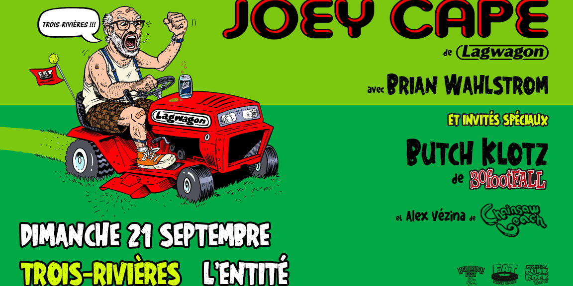 Joey Cape, Butch Klotz et Alex Vézina
