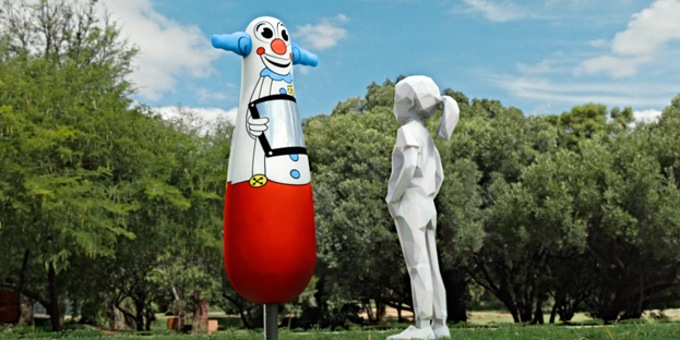 Créations inattendues : Bobo le Clown, Reflet de la Violence