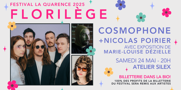 La Quarence : Cosmophone et Nicolas Poirier