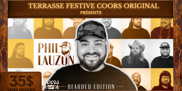 Phil Lauzon : Bearded Edition