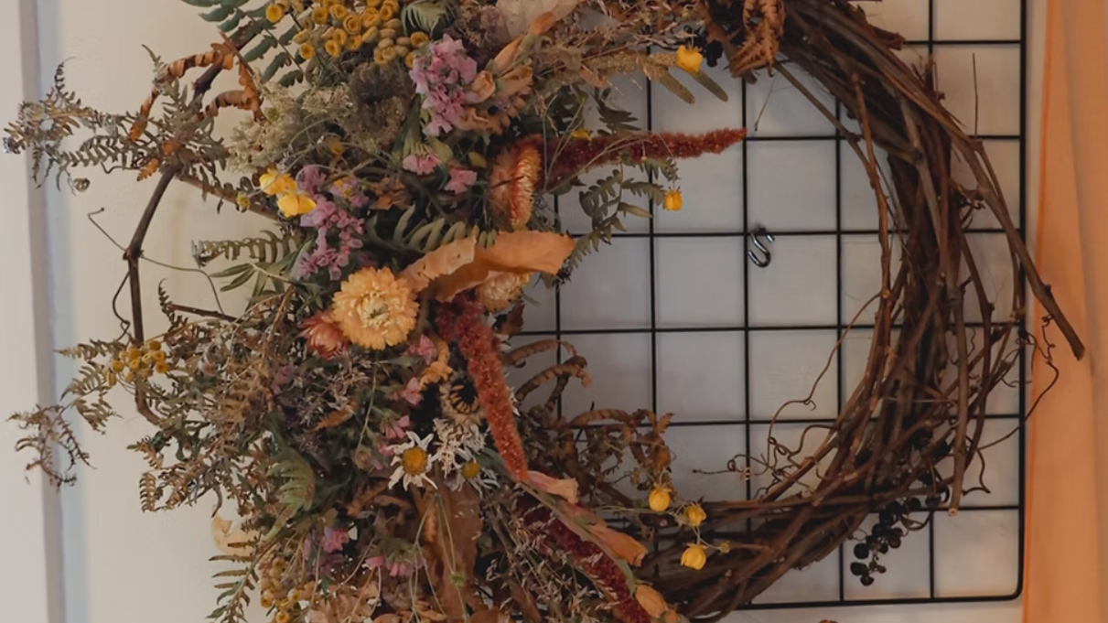 Création d'une couronne d'automne