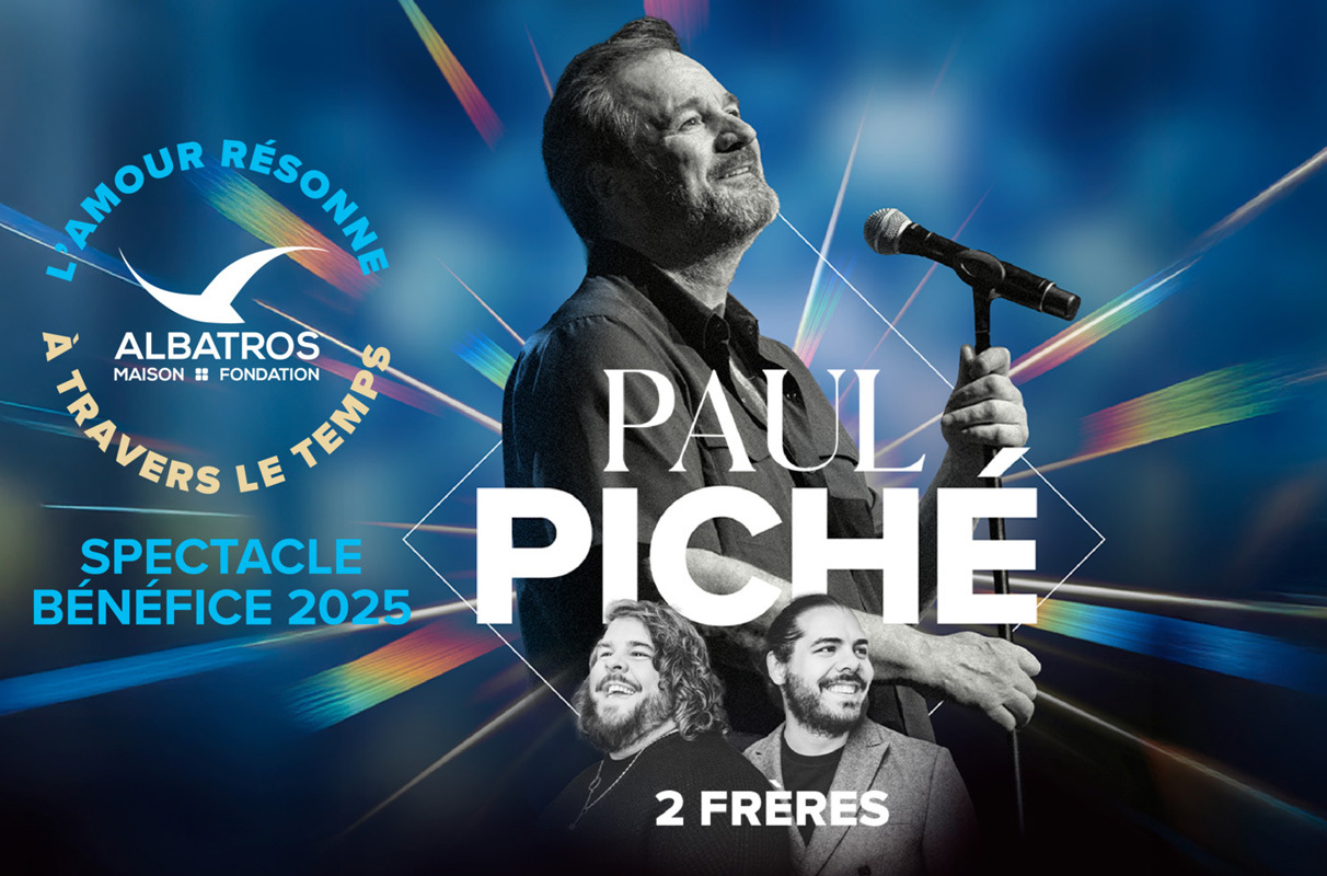 Paul Piché pour la Fondation Albatros