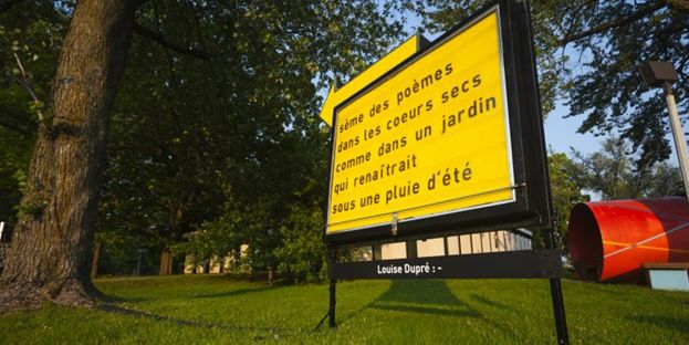 Créations inattendues – Poésies publiques