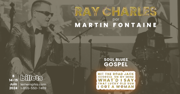 RAY CHARLES par Martin Fontaine