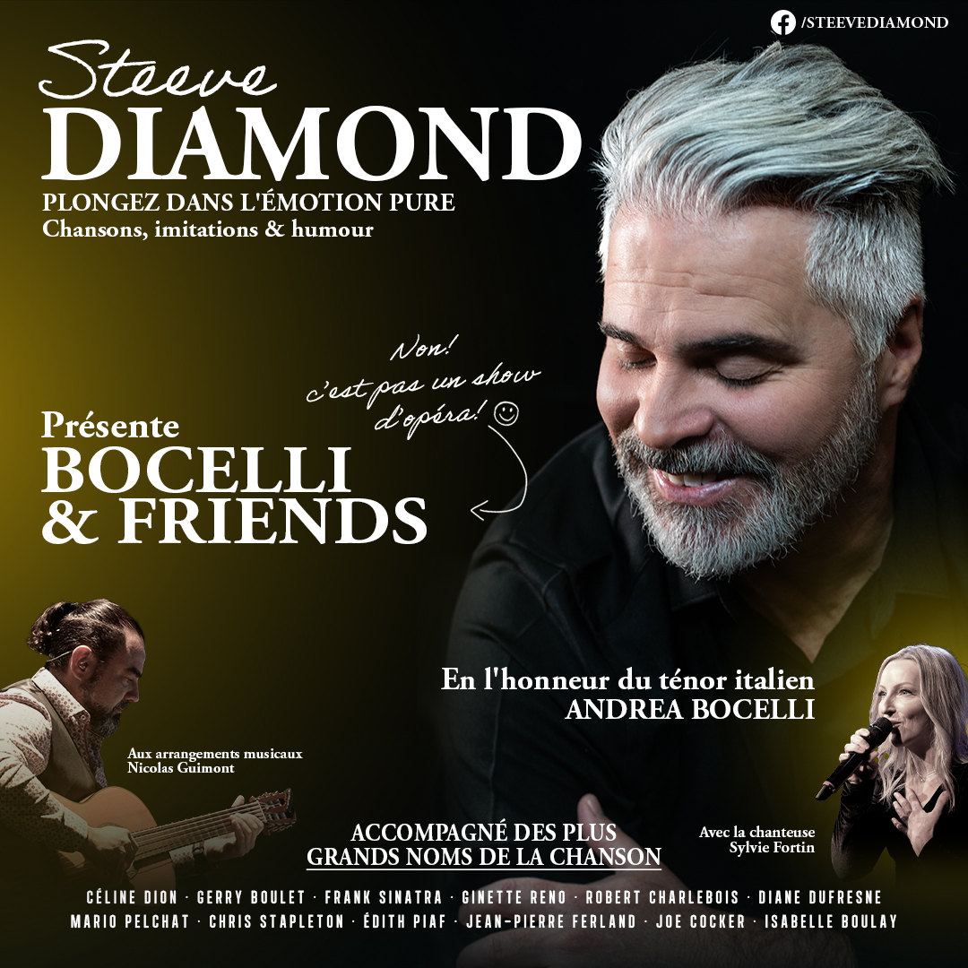 Steeve Diamond présente Bocelli & Friends