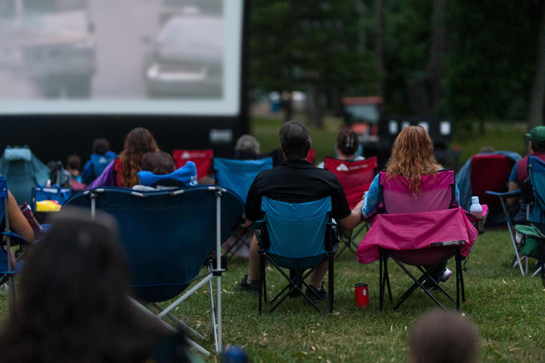 Cinéma en plein air