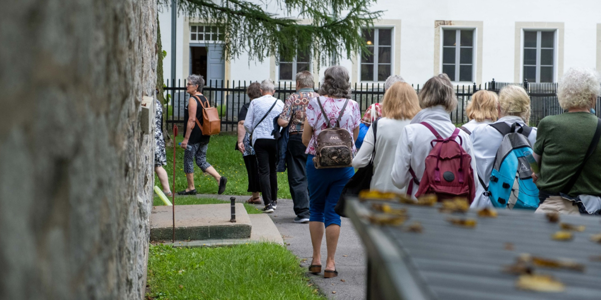 Musée des Ursulines : visite guidée de la cour du monastère