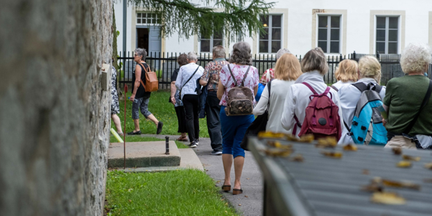 Musée des Ursulines : visite guidée de la cour du monastère