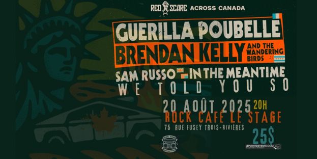 Guerilla Poubelle, Brendan Kelly, Sam Russo, In The Meantime et We Told You So