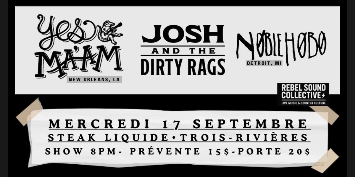 Rebel Sound Collective – Soirée punk louisianaise