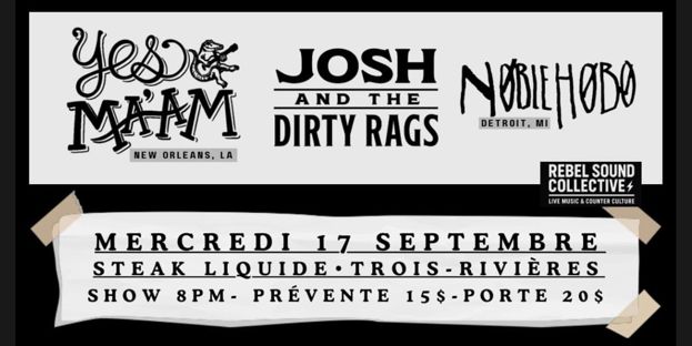 Rebel Sound Collective – Soirée punk louisianaise